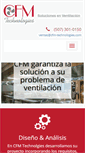 Mobile Screenshot of cfm-technologies.com